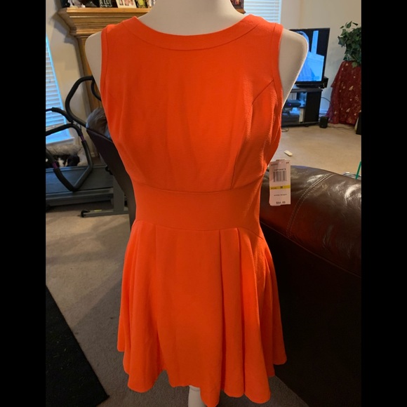 GB NWT Orange dress - Picture 1 of 6